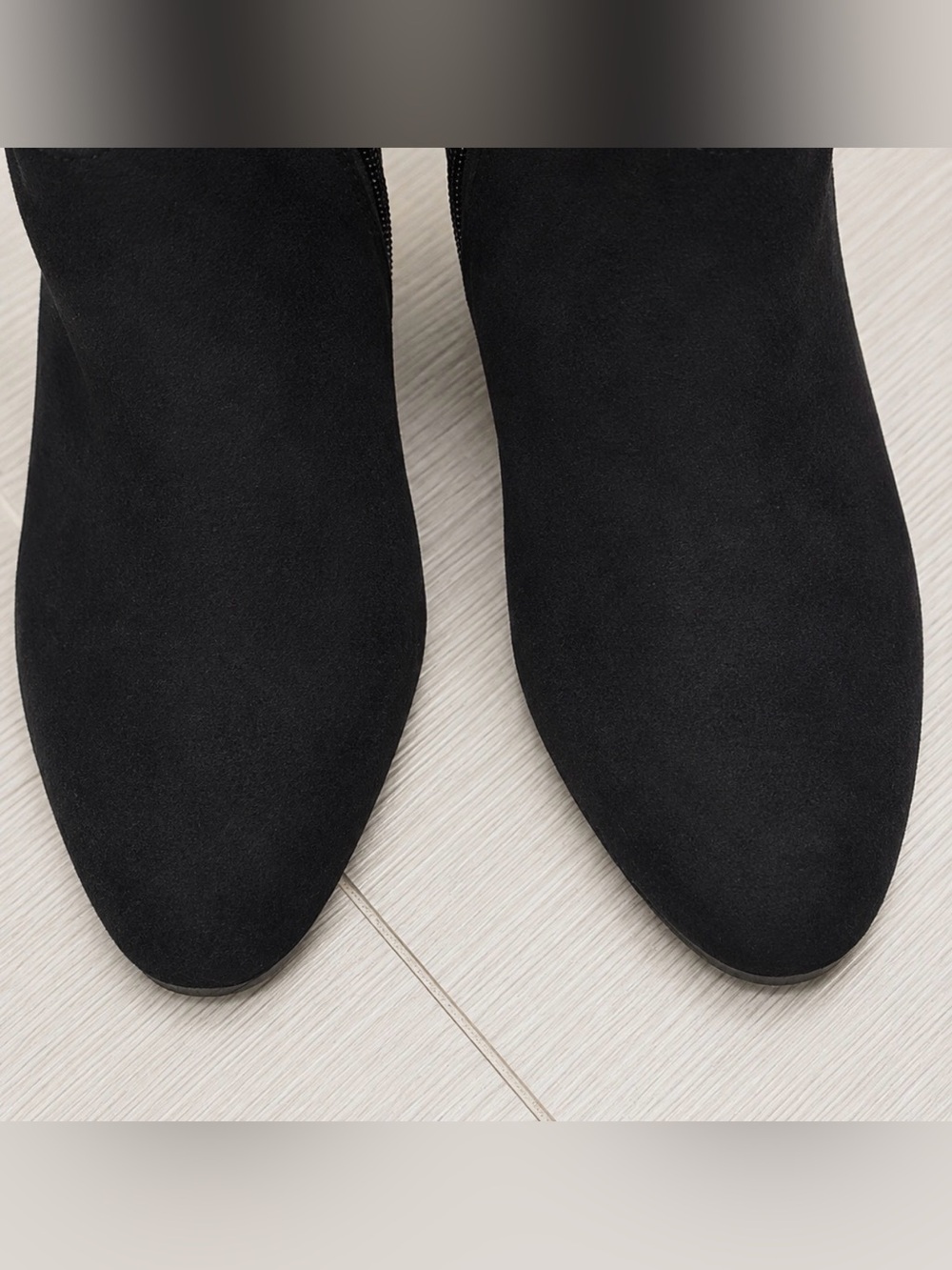 Kelly & Katie Hayd Wide Calf Tall Boots Black Size 7.5W - Picture 4 of 10